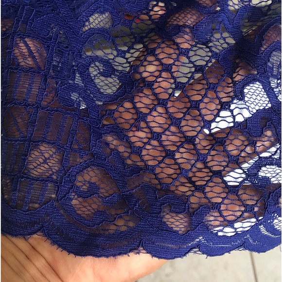 Adrianna Papell 18W Royal Blue wedding guest special occasion dress - Picture 9 of 13